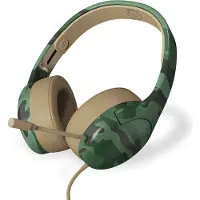 Qware New Orleans Camo Qw Gmh-055cgn Over-ear Bedrade Gaming-headset Groen