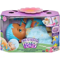 Mattel Wrap And Cuddle Blue Doll Toy With Butterfly Blanket And Pacifier Veelkleurig 18 Months Kinderen