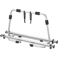 Proplus Fietsendrager voor caravandissel 2 fietsen zilver