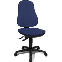 Topstar Bureaudraaistoel | met permanent contact | royalblauw 420-550 mm | zonder armleuningen draagvermogen 110 kg | 1 stuk - 8170G26 8170G26
