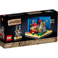 LEGO Ideas Avonturen van de Kartonnen Kinderraket - 40533