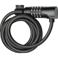 Axa Kabelslot Resolute C8-180 - Ø8 mm / 1800 mm, zwart