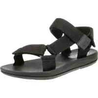 Camper Heren Black Match Sandalen (42), Zwart, Plat, 1 tot 3 cm, Klittenband, Casual K100539-001
