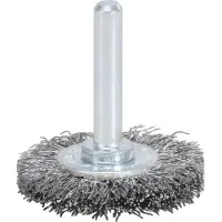 Ks Tools 340.0035 Roestvrij stalen draadborstelschijf 0,3 mm, Ø 63 mm