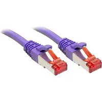 Lindy 47829, 15 meter, Cat6, S/FTP (S-STP), RJ-45, RJ-45, paars