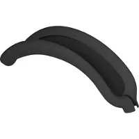 Avizar Case Geschikt voor AirPods Max Hoofdband Zacht Siliconen Soft touch zwart