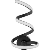 Toolight Wandlamp Led Spring Up App829-w Zwart Mat