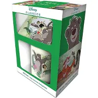 Pyramid The Jungle Book - Mok, onderzetter en sleutelhanger van Mowgli & Baloo Geschenkset