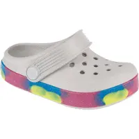 Crocs Sandalen 'Off Court Glitter Band Clog T' grijs