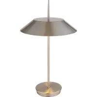 Globo Design tafellamp Brenlor nikkel