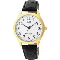 Q&Q Analoog horloge goud / zwart / wit