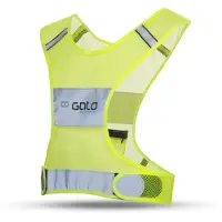 Gato Veiligheidsvest | (Maat M, Reflecterend, Neon geel)