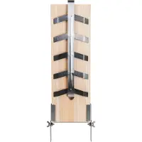 Esschert Design , houten plank voor het drogen van zalm, naturel