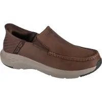 SKECHERS Instappers 'Slip-Ins Parson - Oswin' donkerbruin