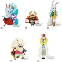 Banpresto One Piece WCF Mini-figuren, 7 cm, Wanokuni, Onigashima, displayverpakking (12 stuks)