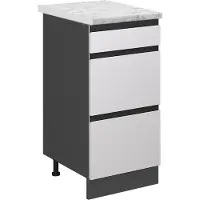 Vicco R-Line Keukenonderkast – 40 cm WB Marmer Wit