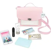 Smoby beauty tas roze speelgoedset met accessoires voor kinderen.