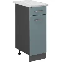Vicco R-Line Keukenonderkast – 30 cm WB Marmer Blauw-grijs
