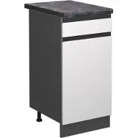 Vicco R-Line Keukenonderkast – 40 cm, WB Antraciet Wit