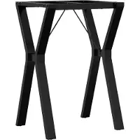 vidaXL Eettafelpoten Y-frame 50x40x73 cm staal