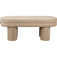 Dutchbone Bankje Fern Beige