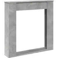 Syfax Haardombouw 100x20x100 cm bewerkt hout betongrijs