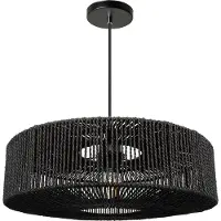 Toolight App1484-1C Plafonnière Zwart 40X40X12,5Cm