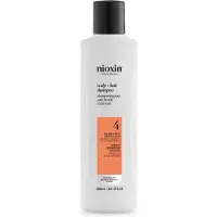 Nioxin System 4 Shampoo voor de hoofdhuid en het haar, geschikt voor progressieve haaruitval, 300 ml