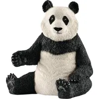 Schleich Wild Life reuze pandabeer speelgoedfiguur 7 cm multicolor.