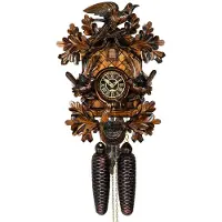 Trenkle - 8367-4_nu - Houten kuikenbeeldje - Kettingaangedreven uurwerk, 8 dagen gangreserve - Klassieke cuckoo klok