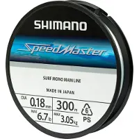 Shimano Fishing Speedmaster Surf Monofilament 1200 M Wit 0.220 mm