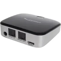 Audiocore AC830 adapter (Jack - Micro USB kolor czarno-srebrny) (Zender en ontvanger), Bluetooth audio-adapters, Wit