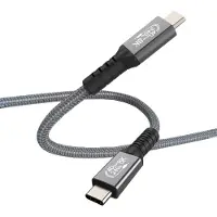 MMOBIEL USB4 Kabel 1 m - 240W Oplaadkabel USB-C to USB-C - 8K@60Hz - 40 Gbps Gegevensoverdracht – Geschikt voor Smartphones / Laptop