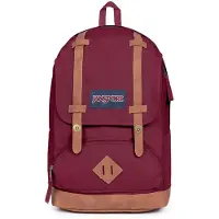 JanSport CORTLANDT Rugzak, 25 Liter, 15 inch laptopvak - Russet Red