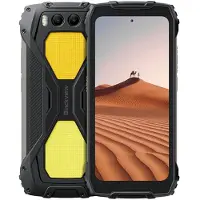 Blackview BV7300 - Robuuste Smartphone - 18GB RAM - 256GB - 15000mAh - Dual 4G LTE - Dual 800LM Campingverlichting - Android 14 - IP68 Waterdicht - 6580mAh - NFC - GPS - Geel