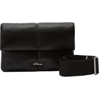 s.Oliver schoudertas Crossbody Bag Grey / Black zwart
