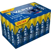 Varta Batterij LONGLIFE Power AA 2950 mAh Alkaline 1.5 V 24 Stuks