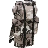 Brandit Rugzak 'Military' taupe / greige / zwart / wit