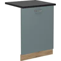 Vicco R-Line Vaatwasserfrontpaneel – 60 cm, WB Antraciet Blauw-grijs