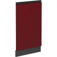 Vicco R-Line Vaatwasserfrontpaneel – 45 cm zonder werkblad Rood
