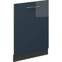 Vicco Fame-Line Vaatwasserfrontpaneel – 60 cm zonder werkblad Donkerblauw hoogglans