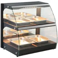 Hendi Verwarmingskast met kwartsverwarming 2 schappen