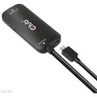 Club 3D USB Adapter [1x HDMI-stekker - 1x DisplayPort bus] Adapter HDMI + MicroUSB - DP 4 1 m