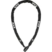 Axa Absolute 5-150 Kettingslot – Fietsslot met stalen ketting – Extra lang slot voor fiets, stadsfiets en kinderfiets - Inclusief sleutelservice – 150 cm