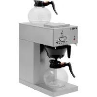 Saro Koffiezetapparaat Saro, 6min/kan, RVS, 2x1.8L, 21(b)x44(h)x39(d), 230V/2000W