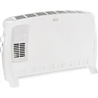 Argoclima JAZZ T, elektrische verwarming met ventilator, 24 uur timer, voor binnen gebruik, wit, 2000 W, 750 W