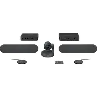 Logitech Rally Plus videoconferentiesysteem zwart