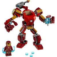 LEGO Marvel 76140 Super Heroes Marvel Avengers Iron Man Mech, speelset met een actiefiguur voor kinderen vanaf 6 jaar