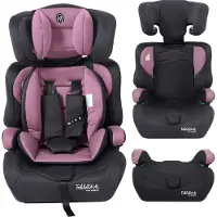 FableKids autostoeltje, geschikt voor kinderen van 9-36 kg, roze, 5 kg