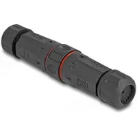 DeLOCK 87877 Connector voor glasvezelkabels Zwart 1 stuk(s)